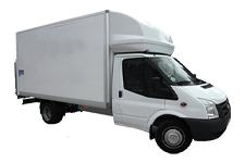 Van Hire Slough - Ford Luton Box Tail Lift - Van hire Slough
